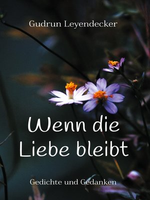 cover image of Wenn die Liebe bleibt